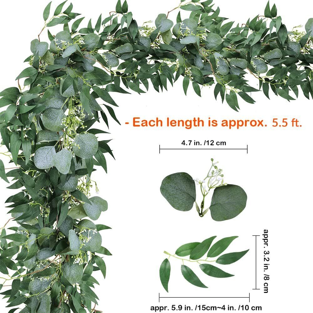 Fake Green Vine Simulated Plants Wedding Decoration